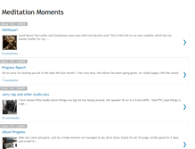 Tablet Screenshot of meditationmoments.blogspot.com