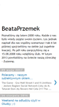 Mobile Screenshot of beataprzemek.blogspot.com