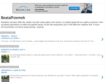 Tablet Screenshot of beataprzemek.blogspot.com