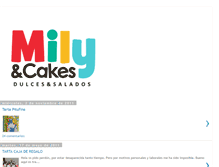 Tablet Screenshot of milyandcakes.blogspot.com