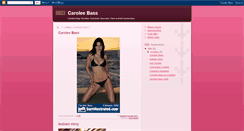 Desktop Screenshot of caroleebass.blogspot.com