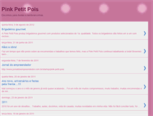 Tablet Screenshot of pinkpetitpois.blogspot.com