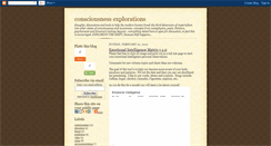 Desktop Screenshot of exploringtheshift.blogspot.com