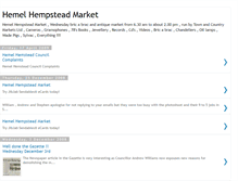 Tablet Screenshot of hemelhempsteadmarket.blogspot.com