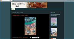 Desktop Screenshot of lisajacksonart.blogspot.com