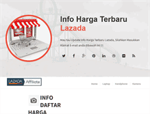 Tablet Screenshot of infolazada.blogspot.com