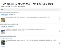 Tablet Screenshot of fromaustintoanchorage.blogspot.com