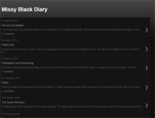 Tablet Screenshot of missyblackdiary.blogspot.com