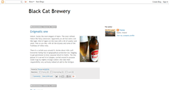 Desktop Screenshot of blackcatbrewery.blogspot.com