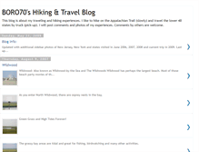 Tablet Screenshot of boro70trail.blogspot.com
