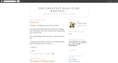 Desktop Screenshot of greatestblogeverwritten.blogspot.com