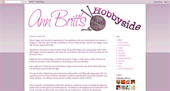 Desktop Screenshot of annbrittshobby.blogspot.com