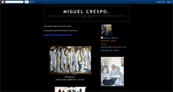 Desktop Screenshot of miguelcrespo-pintor.blogspot.com