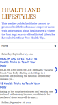 Mobile Screenshot of healthandlifestylesadmin.blogspot.com
