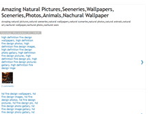 Tablet Screenshot of amazingnaturalpictures.blogspot.com