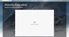 Desktop Screenshot of historiadunaficio.blogspot.com