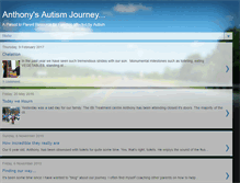 Tablet Screenshot of anthonysautism.blogspot.com
