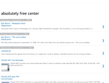 Tablet Screenshot of absolutely-free-center.blogspot.com
