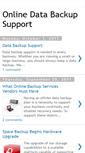 Mobile Screenshot of databackupsupport.blogspot.com