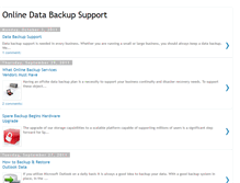 Tablet Screenshot of databackupsupport.blogspot.com