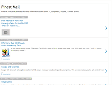 Tablet Screenshot of finestmail.blogspot.com