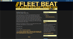 Desktop Screenshot of fleetbeat.blogspot.com