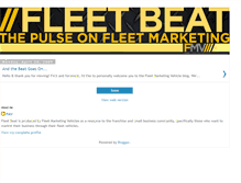 Tablet Screenshot of fleetbeat.blogspot.com