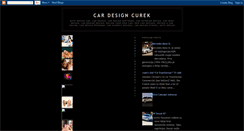 Desktop Screenshot of cardesigncurek.blogspot.com