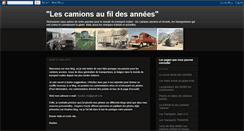 Desktop Screenshot of camions-anciens.blogspot.com