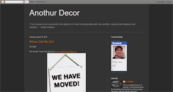 Desktop Screenshot of anothurdecor.blogspot.com