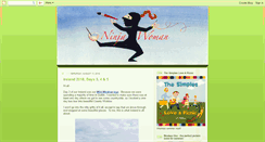 Desktop Screenshot of ninjawoman.blogspot.com