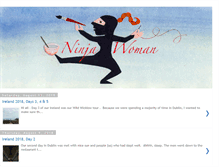 Tablet Screenshot of ninjawoman.blogspot.com