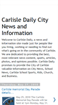 Mobile Screenshot of carlisledaily-city.blogspot.com