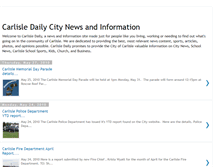 Tablet Screenshot of carlisledaily-city.blogspot.com