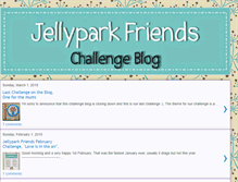 Tablet Screenshot of jellyparkchallenges.blogspot.com