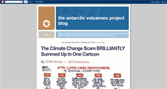 Desktop Screenshot of antarcticvolcanoesproject.blogspot.com