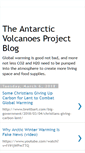 Mobile Screenshot of antarcticvolcanoesproject.blogspot.com
