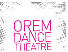 Tablet Screenshot of oremdancetheatre.blogspot.com