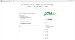 Desktop Screenshot of jewishveg.blogspot.com