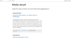 Desktop Screenshot of kikage.blogspot.com