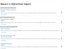 Tablet Screenshot of bpeaceinafghanistan4.blogspot.com