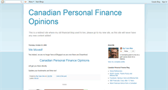 Desktop Screenshot of canajunfinances.blogspot.com