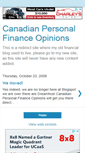 Mobile Screenshot of canajunfinances.blogspot.com