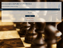 Tablet Screenshot of nuclearexportcontrols.blogspot.com