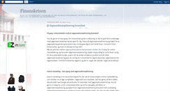 Desktop Screenshot of finans-krisen.blogspot.com