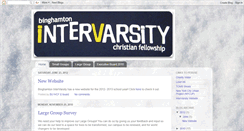 Desktop Screenshot of binghamtonivcf.blogspot.com