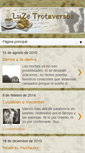 Mobile Screenshot of luzetrotaversos.blogspot.com