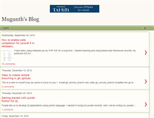 Tablet Screenshot of mugunth.blogspot.com