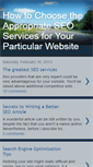 Mobile Screenshot of get-seo-services.blogspot.com