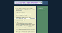 Desktop Screenshot of friendshipbraceletsandnews.blogspot.com